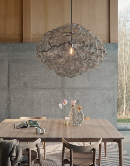 Heat XL pendant lamp steel dining Ph Einar Aslaksen