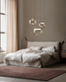 Reveal pendant group Birdy Row bedroom Photo Einar Aslaksen