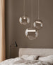 Reveal pendant lamps bedroom close Photo Einar Aslaksen