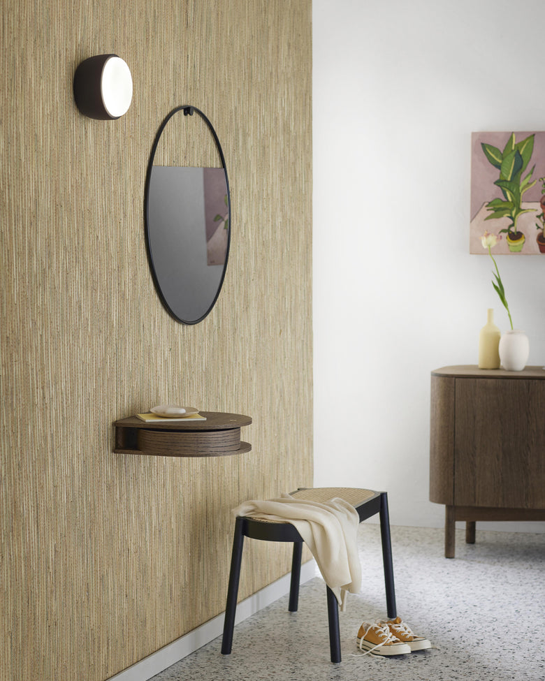 Valet wall drawer smoked oak hallway Peek ph Chris Tonnesen