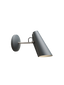 Birdy wall short arm grey steel