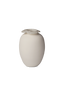 Brim vase H18 Beige