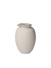 Brim vase H18 Beige