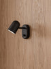 Buddy wall lamp black close Photo Einar Aslaksen
