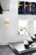 Butterfly wall lamp