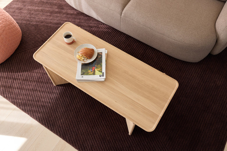 Cling coffee table rectangular