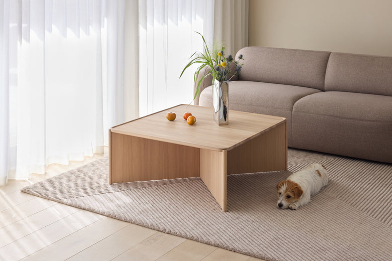 Cling coffee table square