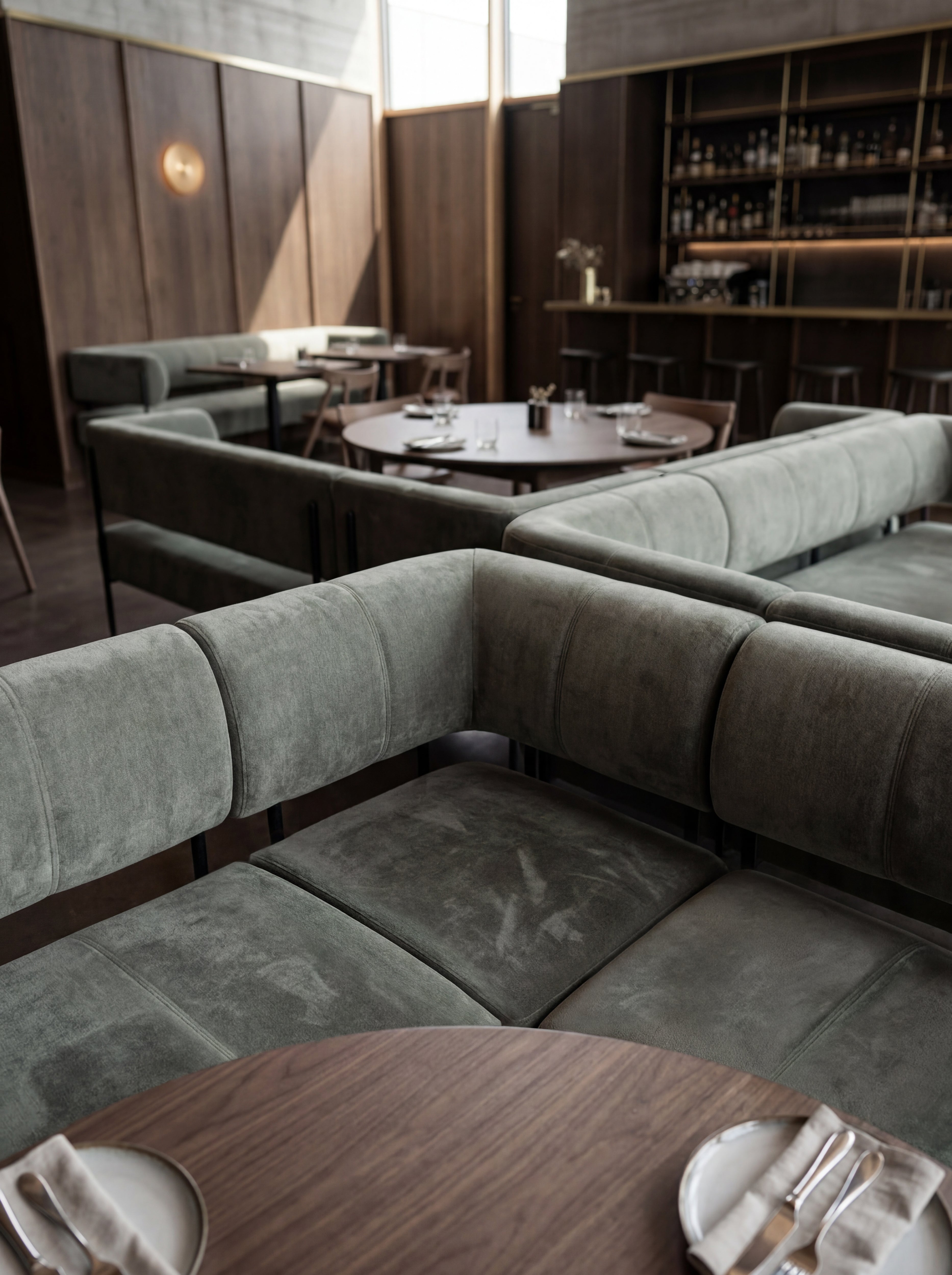 Daybe Dining Modular Sofa — Corner Module