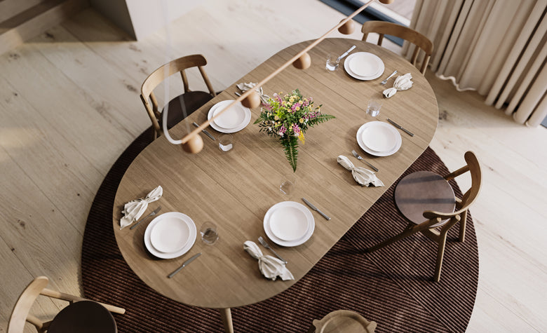 Expand dining table circular