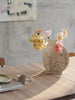 Expand dining table light oak Detail flowers Ph Einar Aslaksen