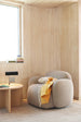 Gem lounge chair w/armrests