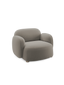 Gem lounge chair w armrest Brusvik66