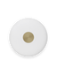 Glint glass opalvegglampe