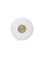 Glint glass opalvegglampe