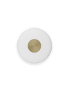 Glint glass opal wall lamp