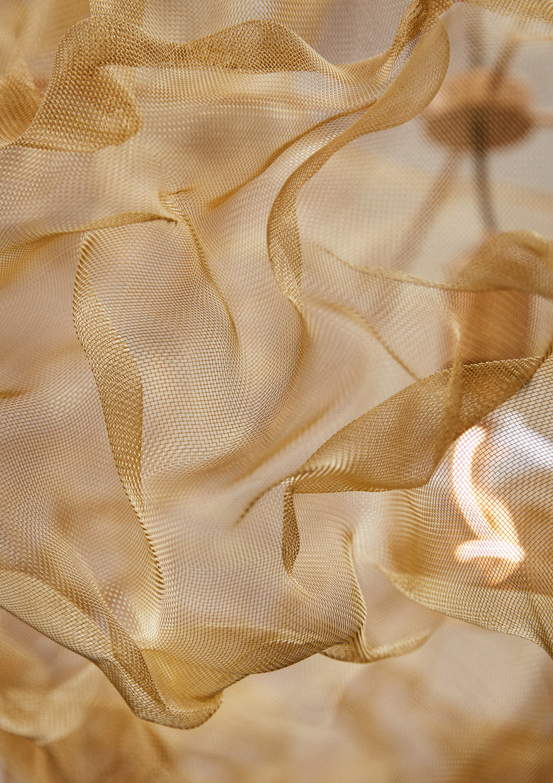 Heat brass pendant lamp