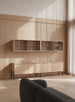 Hifive tambour and glass cabinet set 200