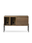 Hifive cabinet 100 smoked oak floor