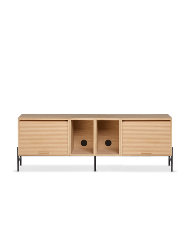 Hifive cabinet 150 low legs light oak