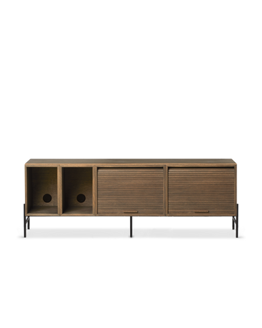 Hifive cabinet 150 low legs smoked oak