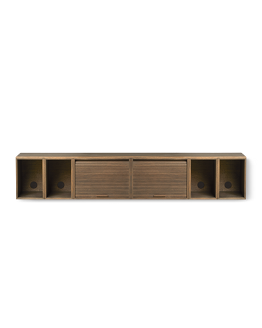 Hifive cabinet 200 smoked oak wall