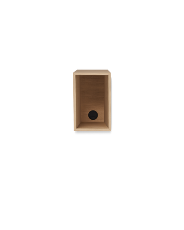 Hifive cabinet 25 light oak wall