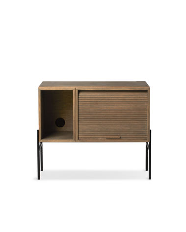 Hifive cabinet 75 smoked oak floor