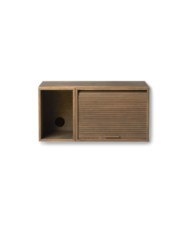Hifive cabinet 75 smoked oak wall