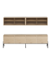 Hifive tambour and glass cabinet set 200
