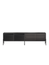 Tambour and glass sideboard 200