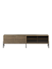 Tambour and glass sideboard 200