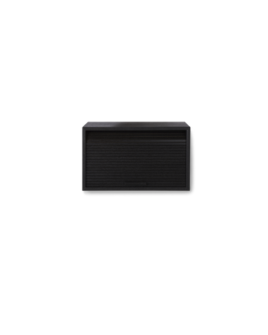 Hifive slim 50 black painted oak wall
