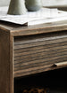 Hifive smoked oak tambour door closeup Photo Chris Tonnesen