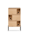 Hifive tall cabinet 75x114 light oak floor H28