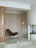 Snowball floor lamp