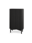 Loud tall cabinet black