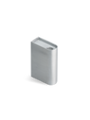 Monolith candle holder medium aluminium