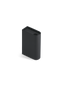 Monolith candle holder medium black