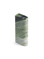 Monolith candle holder tall green