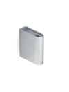 Monolith candle holder wall aluminium