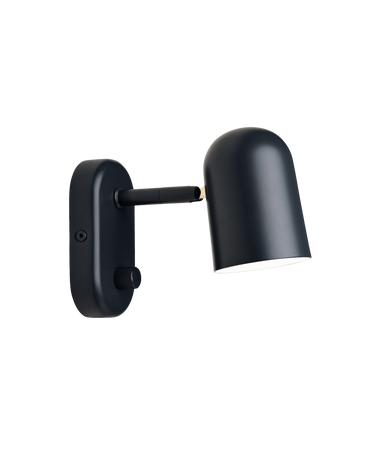 Buddy wall lamp black
