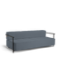 Daybe sofa bed armrest Brusvik94 Grey blue