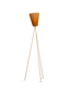 Northern Oslo wood lamp beige caramel