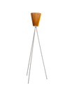 Northern Oslo wood lamp steel caramel