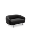 Plis 2seater sofa Brusvik08 black legs