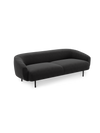 Plis 3seater sofa Brusvik08 black legs