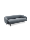 Plis 3seater sofa Brusvik94 black legs