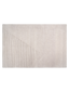 Row rug large light grey