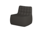 Yam lounge chair Brusvik08 Dark grey
