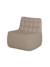 Yam lounge chair Brusvik65 Light brown